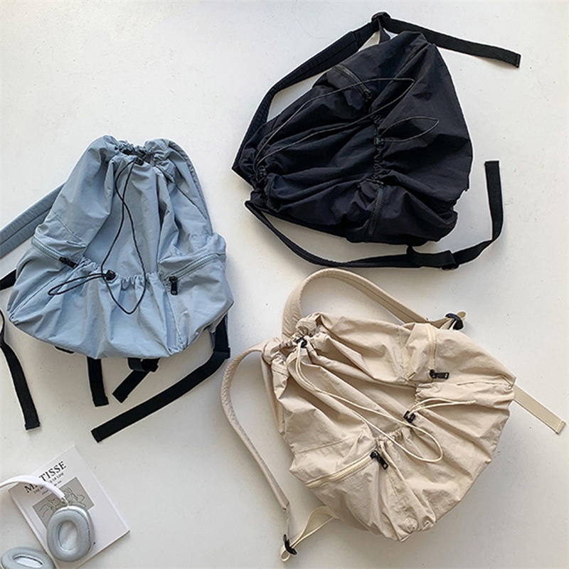 Ba Lô Dây Rút Đi Học Sức Chứa Lớn Mẫu Mới (b7w)