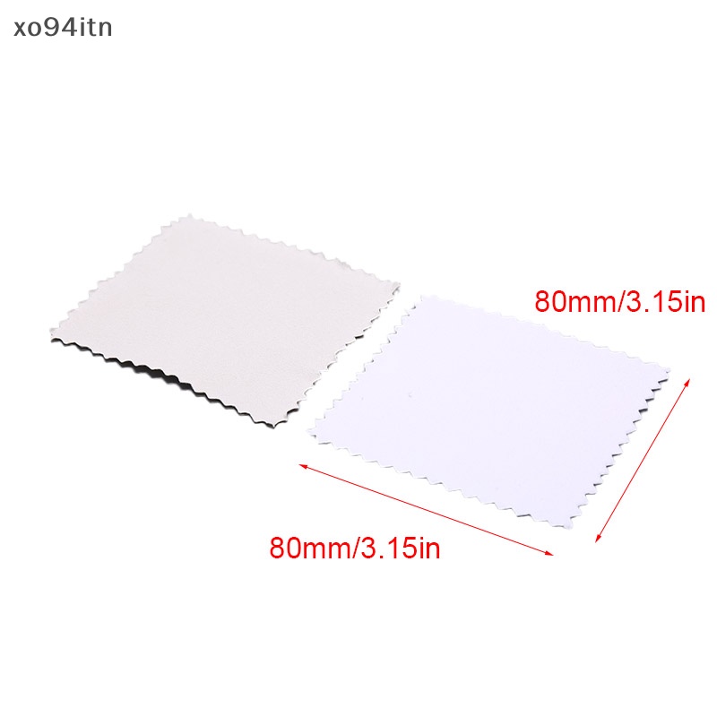 Tn Bộ 50 Khăn Lau Đánh Bóng Trang Sức Màu Bạc Chống Xỉn Màu