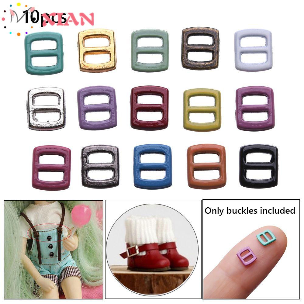 Xiantin Set 10 Khóa Ba Đầu 15 Màu Chất Lượng Cao Cho Búp Bê Nhồi Bông Đồ Chơi