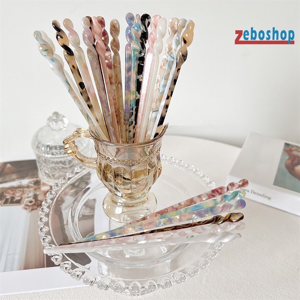 Trâm Cài Tóc Hình Xoắn Ốc Phong Cách Trung Hoa Cổ Điển Tinh Tế