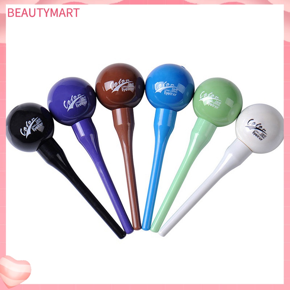 Bút Kẻ Mắt beautymart Dạng Lỏng Chống Thấm Nước Thiết Kế Hình Kẹo Mút