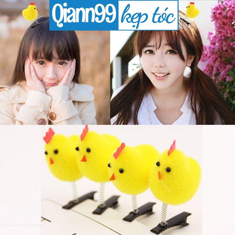 ❤️❤️Kẹp tóc gà con dễ thương ngộ nghĩnh