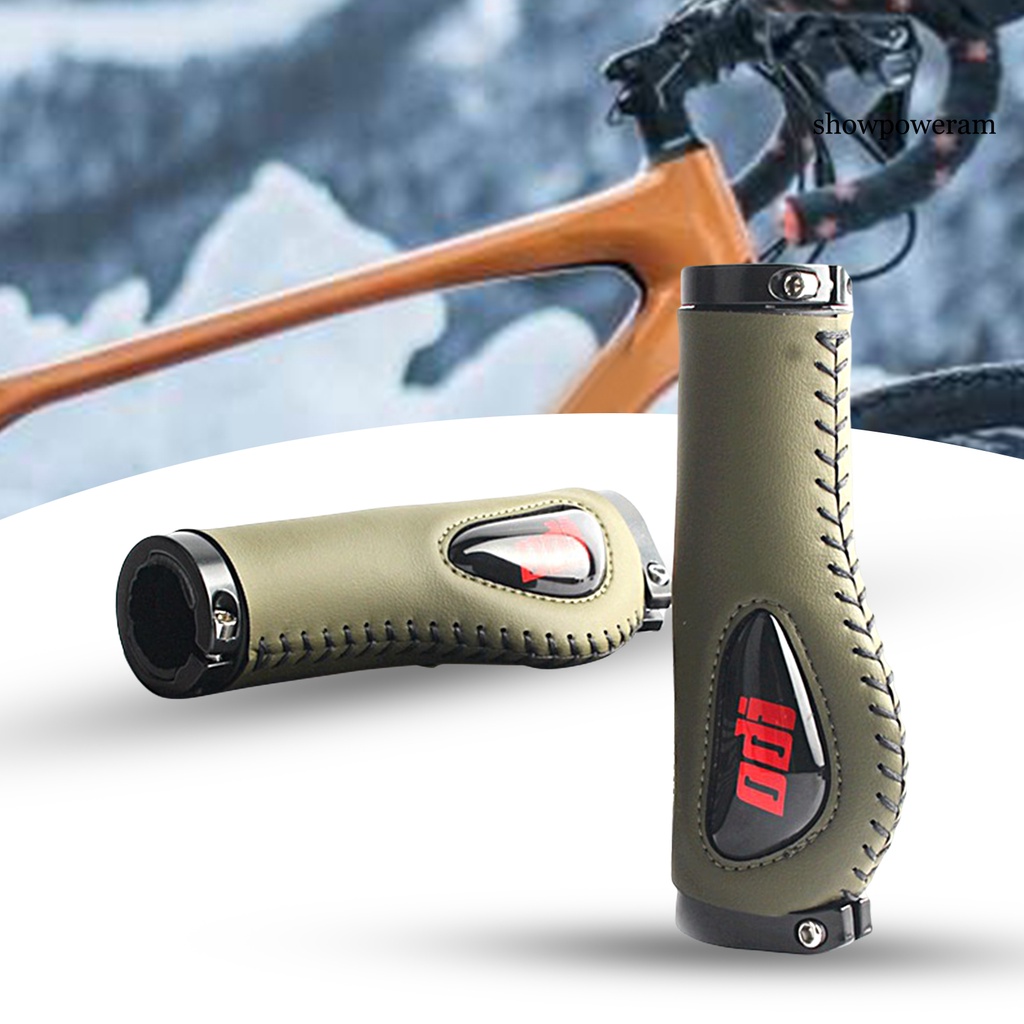 Set 2 Vỏ Bọc Tay Lái Xe Đạp Leo Núi Chất Liệu Giả Da