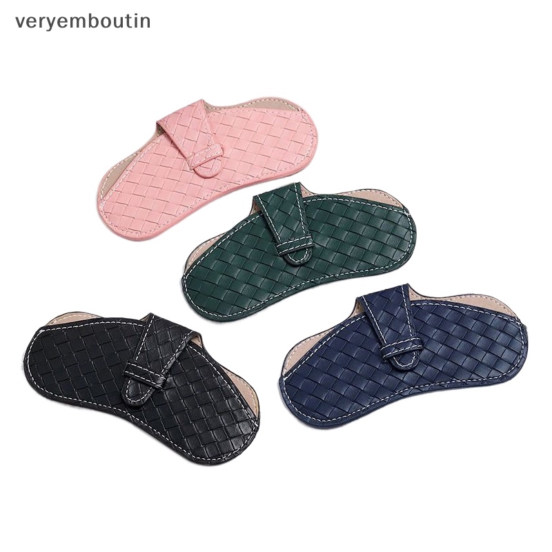 1 Hộp Đựng Mắt Kính Cầm Tay Bằng Da PU