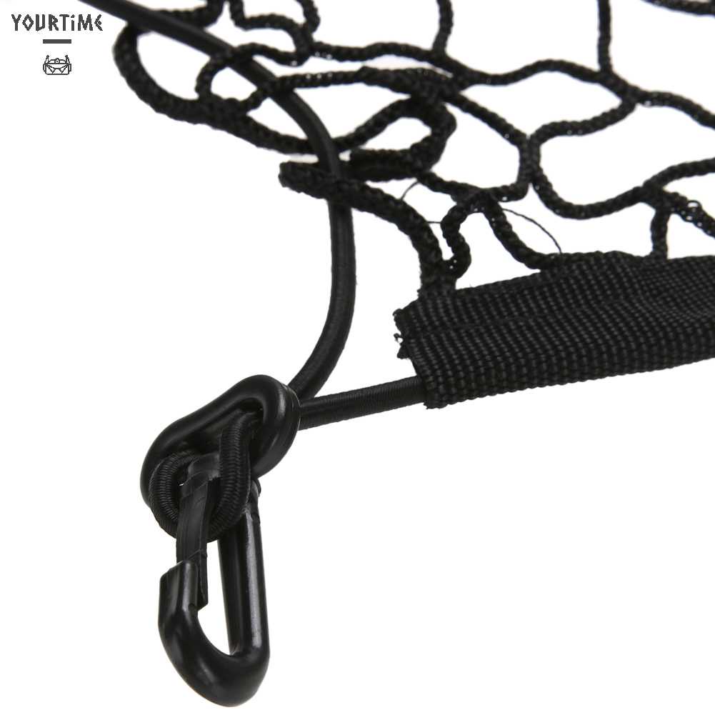 Lưới Giữ Đồ Co Giãn 4 Móc Gắn Phía Sau Xe Hơi