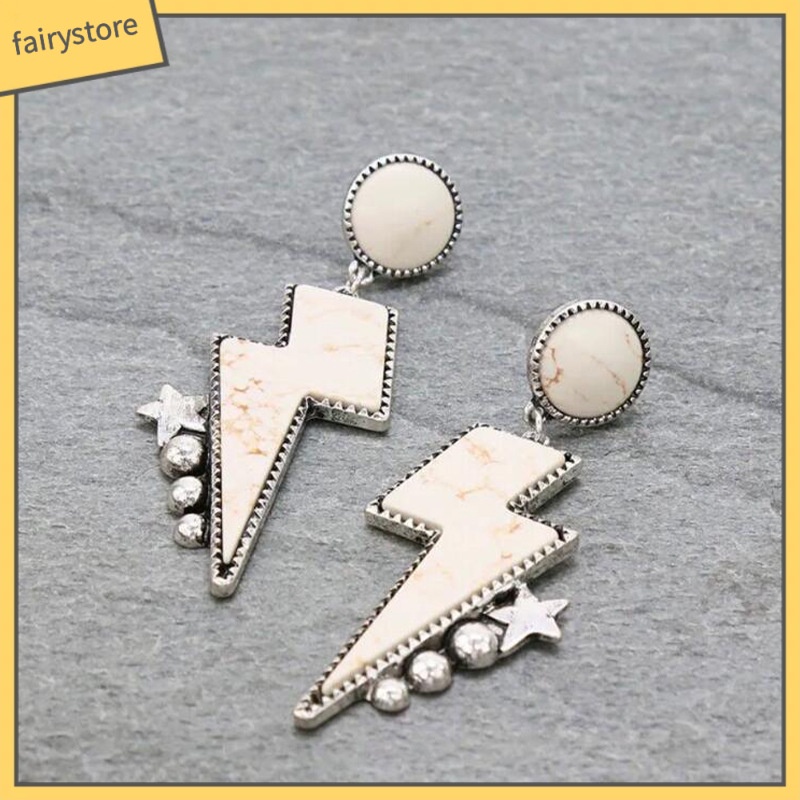 1 Đôi Bông Tai Hình Ngôi Sao Năm Cánh Phong Cách Bohemian Thời Trang Cho Nữ