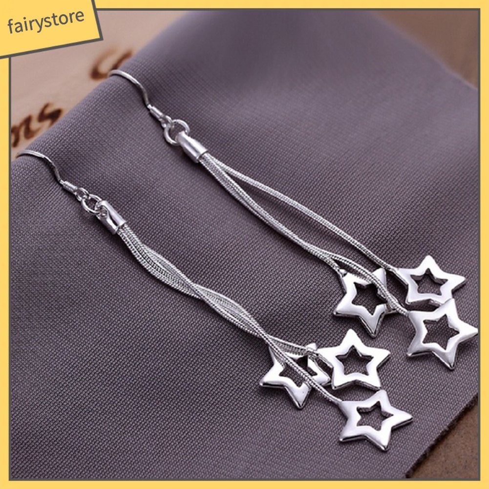 Đôi Bông Tai Hình Ngôi Sao Thời Trang Thanh Lịch Dành Cho Nữ