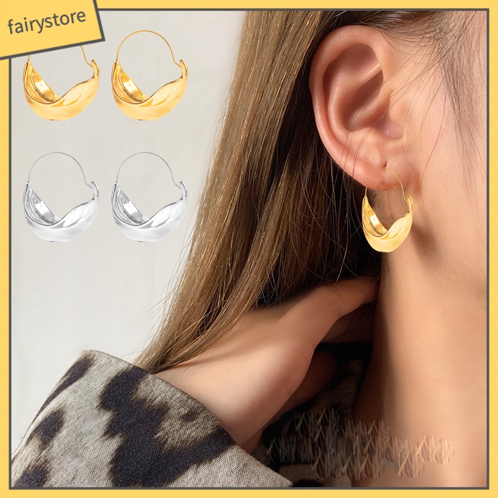 1 Đôi Bông Tai Hình Tròn Họa Tiết Hoa Phong Cách Vintage Dành Cho Nữ