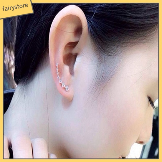 Khuyên Tai Đính Đá Zircon Thời Trang Cho Nữ