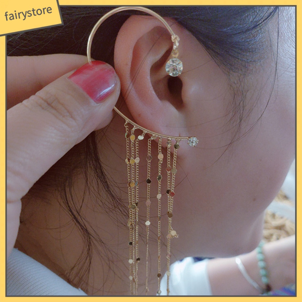 1 Khuyên Kẹp Vành Tai Phong Cách Vintage Thời Trang