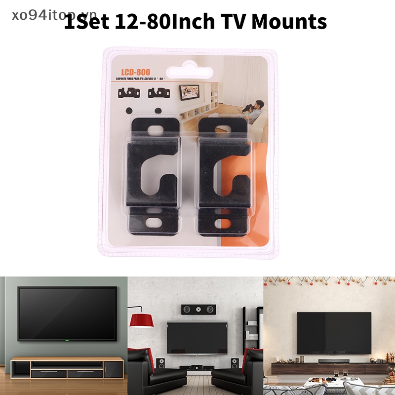 1 Bộ Giá Đỡ TV LED 12-80Inch Gắn Tường Kèm Ốc Vít Cố Định