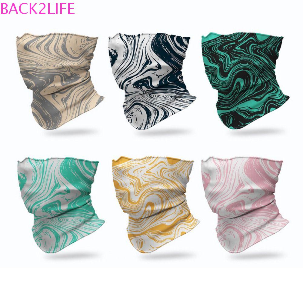 Back2life Khăn Choàng Cổ Thần Kỳ Chống Nắng Chống Bụi Độ Co Giãn Cao Thoải Mái In Kỹ Thuật Số Đa Màu Sắc Cho Hoạt Động Ngoài Trời