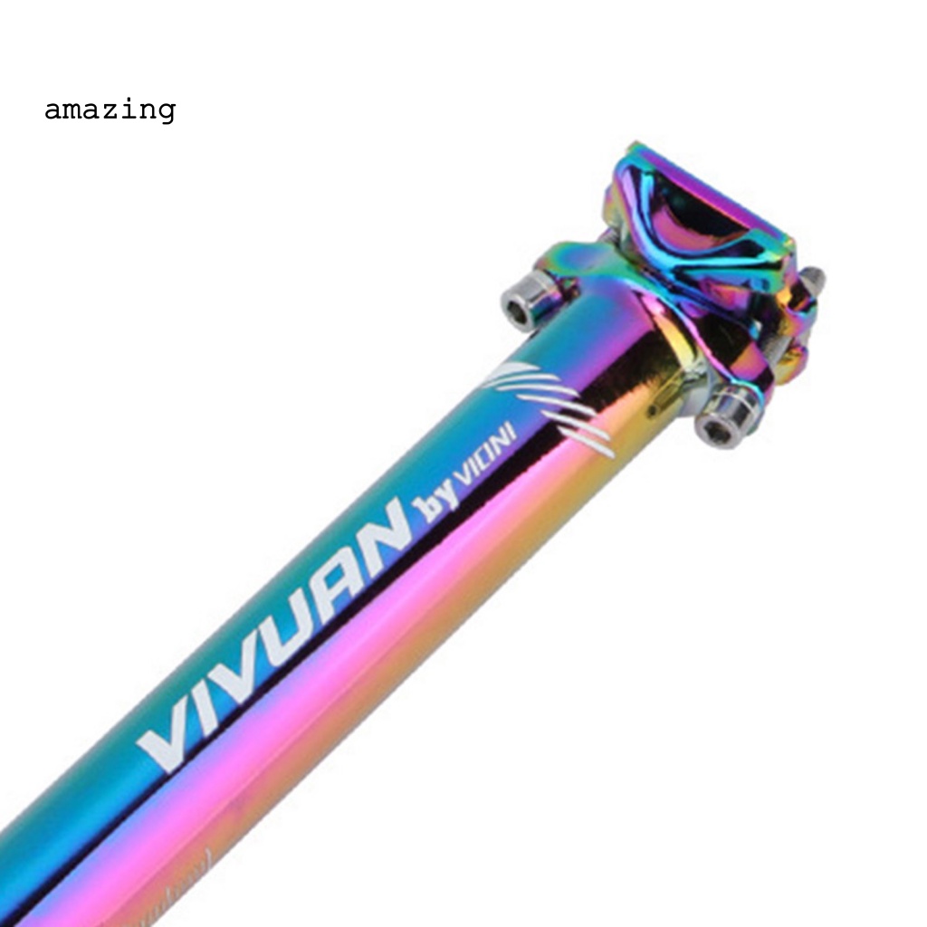 Trục Gắn Yên Xe Đạp Leo Núi Chống Sốc Bằng Hợp Kim Nhôm 400mm Nhiều Màu Sắc