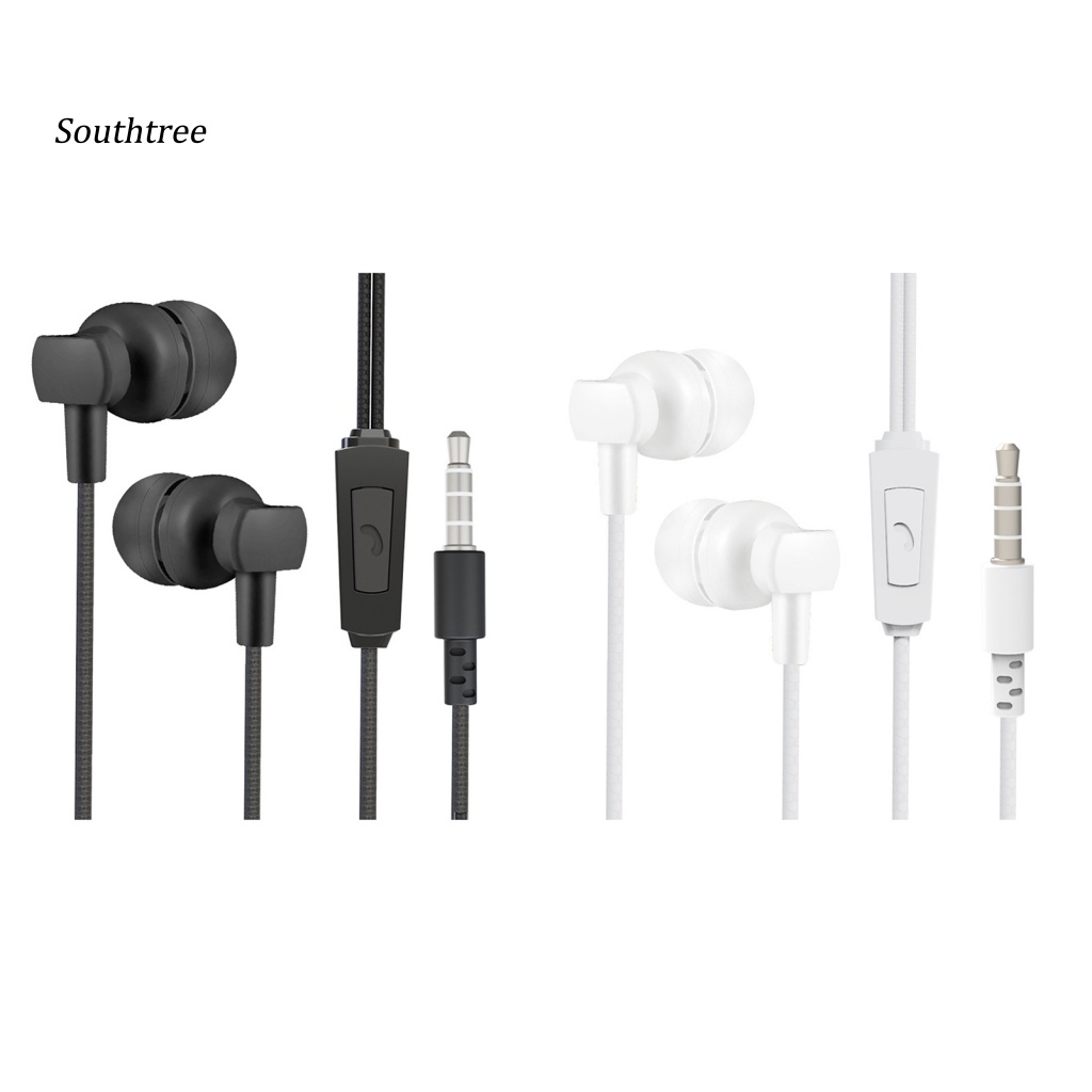 Tai Nghe Nhét Tai Có Dây Jack 3.5mm Âm Thanh Siêu Trầm Có Micro Chất Lượng Cao