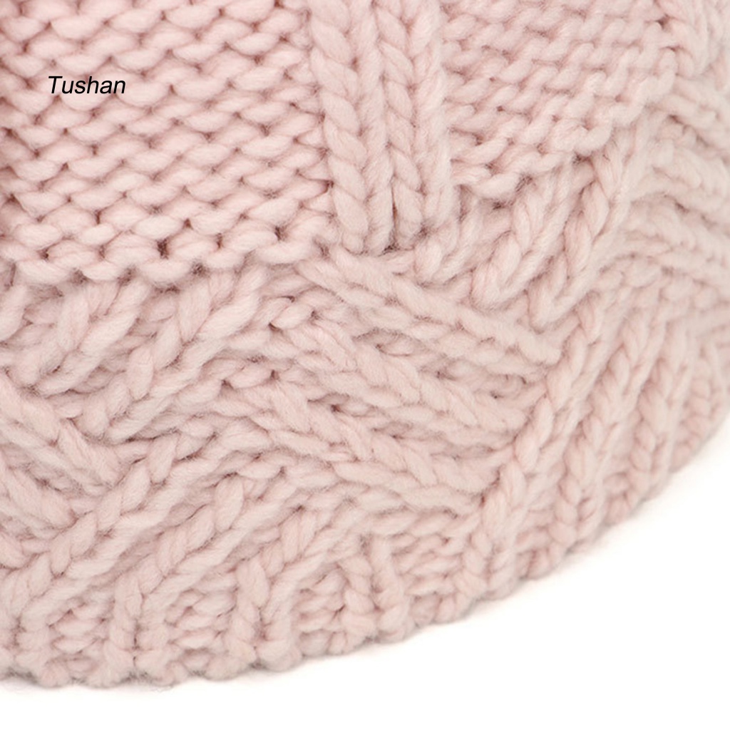 Mũ Len Dày Giữ Ấm Mùa Đông Thời Trang Cho Nữ