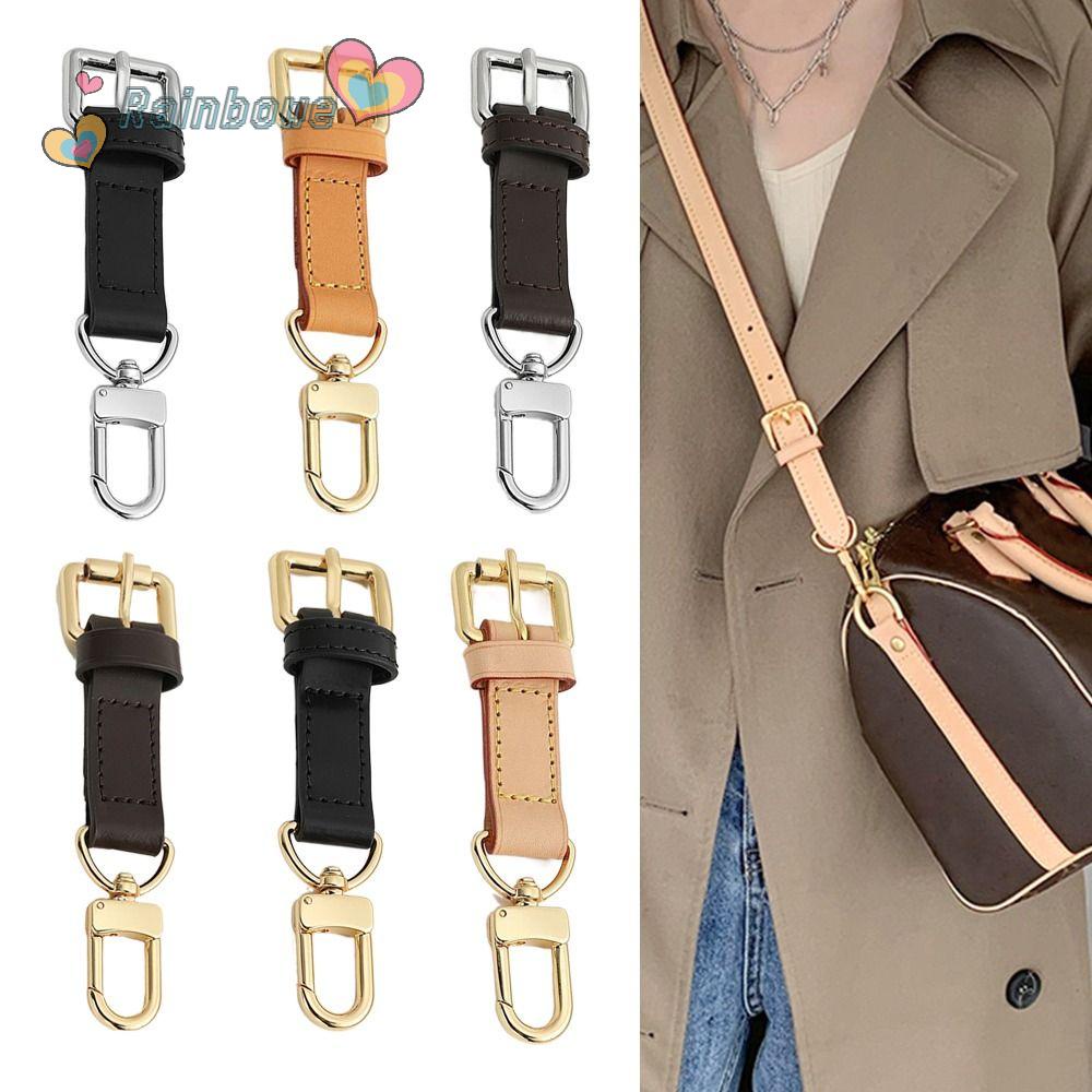 Dây Đeo Túi Xách Mini Dáng Ngắn Màu Cầu Vồng Dễ Thương