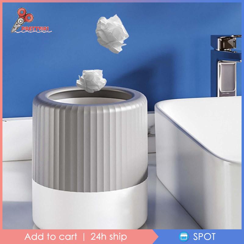 [Prettyia1] Thùng Rác Mini Để Bàn Thủ Công Dành Cho Gia Đình