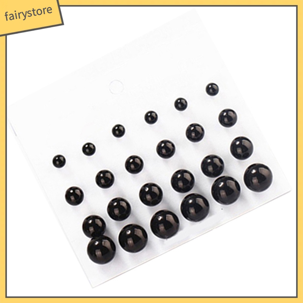 12 Đôi Bông Tai Ngọc Trai Giả Thời Trang Cho Nữ