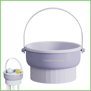 Miếng silicon vệ sinh cọ trang điểm 2 trong 1 tiện lợi 1vn