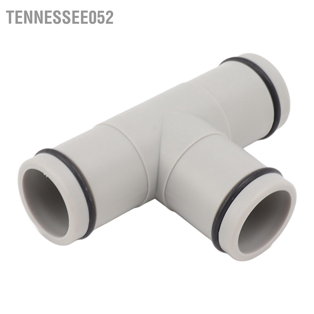 Tennessee052 Van pít tông ống hình chữ T kép bằng nhựa 1 25 inch cho bể bơi trên mặt đất