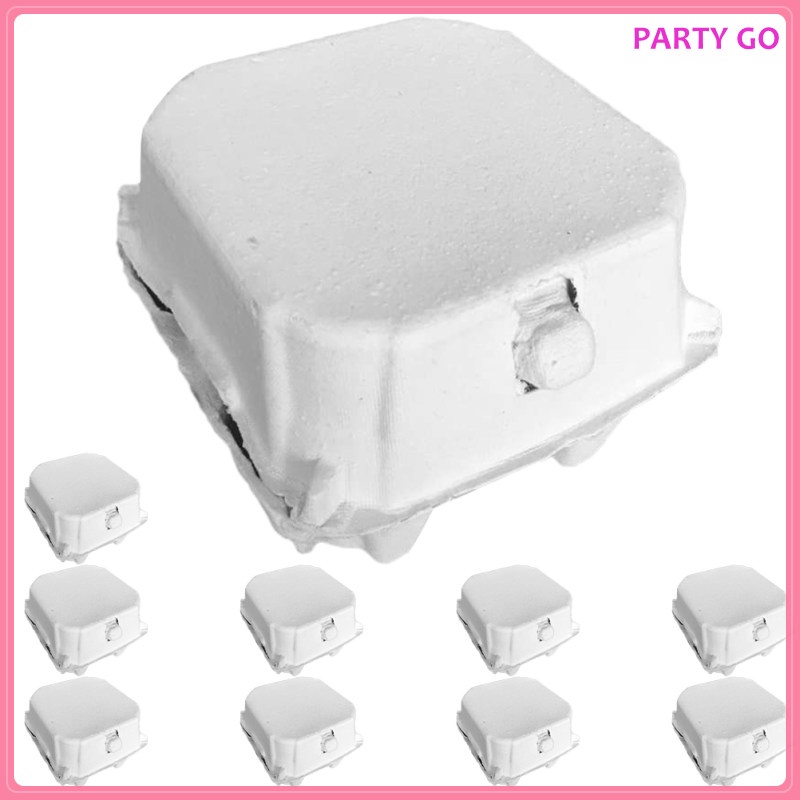 Set 10 Hộp Carton Đựng Trứng Để Tủ Lạnh Tiện Dụng