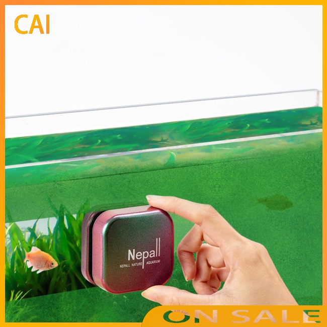 Cọ Vệ Sinh Bể Cá Hai Mặt Từ Tính Tiện Dụng