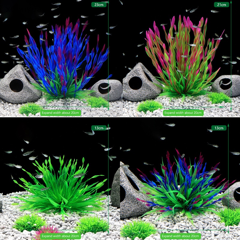 Cây Rong Biển Giả Trang Trí Bể Cá