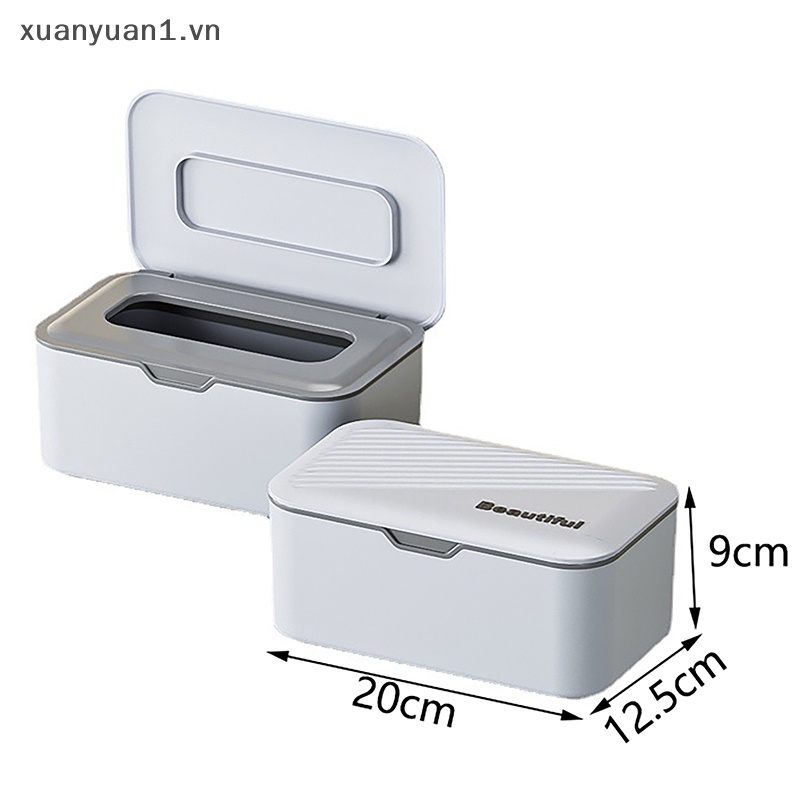 Hộp Đựng Khăn Giấy Ướt Để Bàn Tiện Dụng