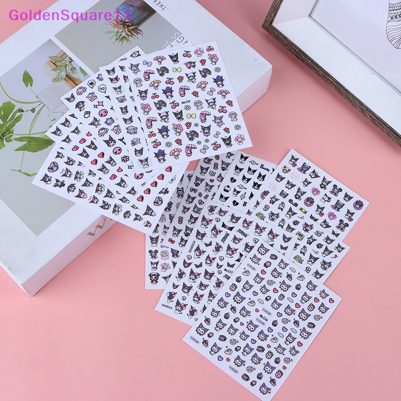 1 Sticker Dán Móng Họa Tiết Hoạt Hình 3D