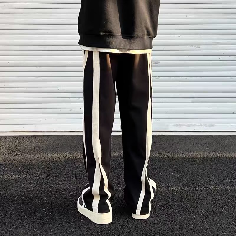 Quần Dài Thể Thao Ống Rộng Phong Cách Đường Phố Thời Trang Mùa Hè Dành Cho Nam