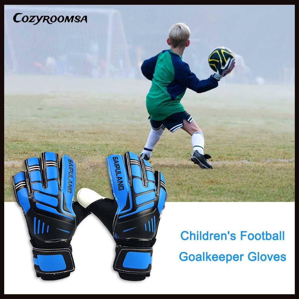 Găng Tay Thủ Môn Thể Thao Da PU Hở Ngón