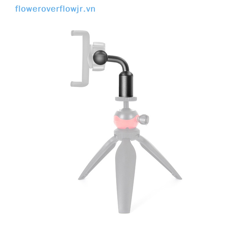 Giá Đỡ Chuyển Đổi Đầu Bi 17mm Sang Ốc Vít 1 / 4 "Bằng Hợp Kim Nhôm Cho Tripod HOT