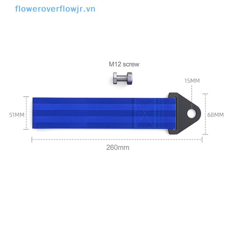 Dây Kéo Xe Hơi Sợi Nylon Độ Bền Cao Thông Dụng