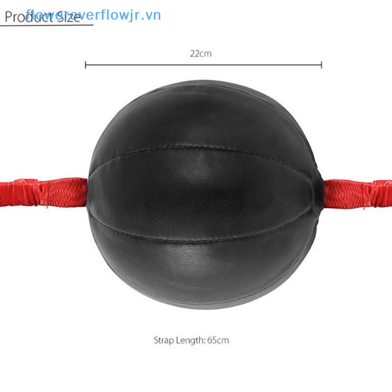 Bóng Tập Đấm Bốc Tốc Độ Hai Đầu Bằng Da Pu Màu Đen Túi Đeo Chéo Thời Trang Sành Điệu Cao Cấp