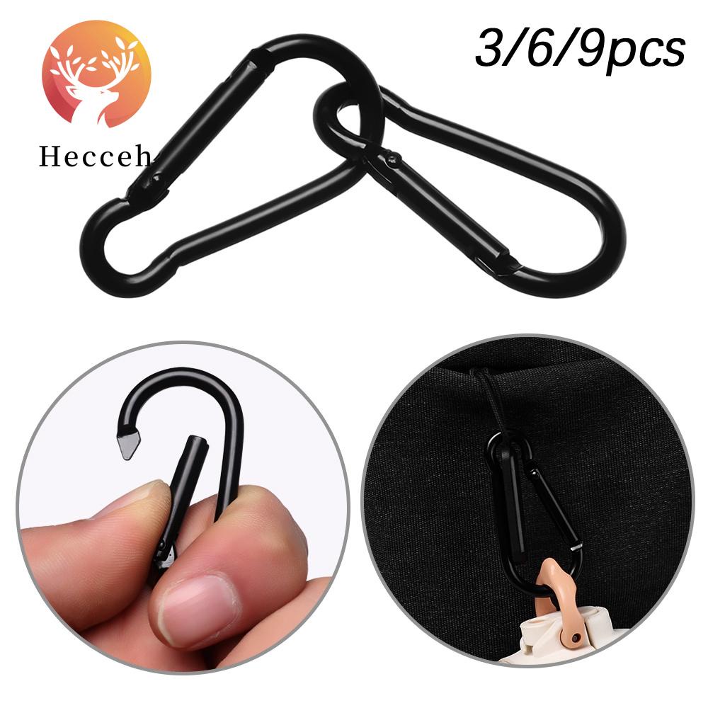 Set 3 / 6 / 9 Móc Khóa Chữ D Hỗ Trợ Leo Núi