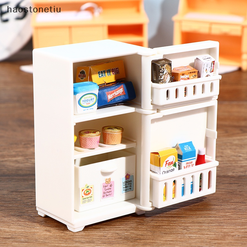 Bộ 16 Mô Hình Tủ Lạnh Trang Trí Nhà Búp Bê 1: 12