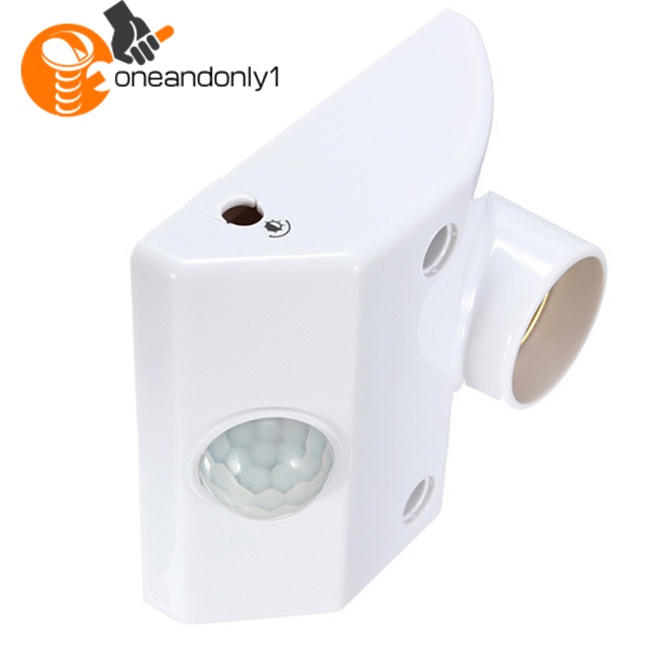 Giá Đỡ Bóng Đèn E27 220V Cảm Biến Chuyển Động Hồng Ngoại Tự Động Thông Minh