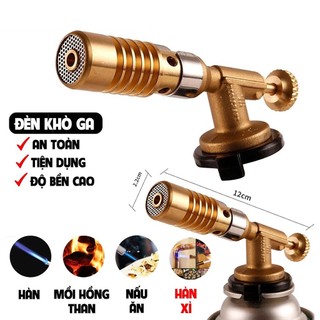 Đèn Khò Đồng Đúc Nguyên Khối Khò ga mini, đầu khò hàn kim loại, Độ bền cao