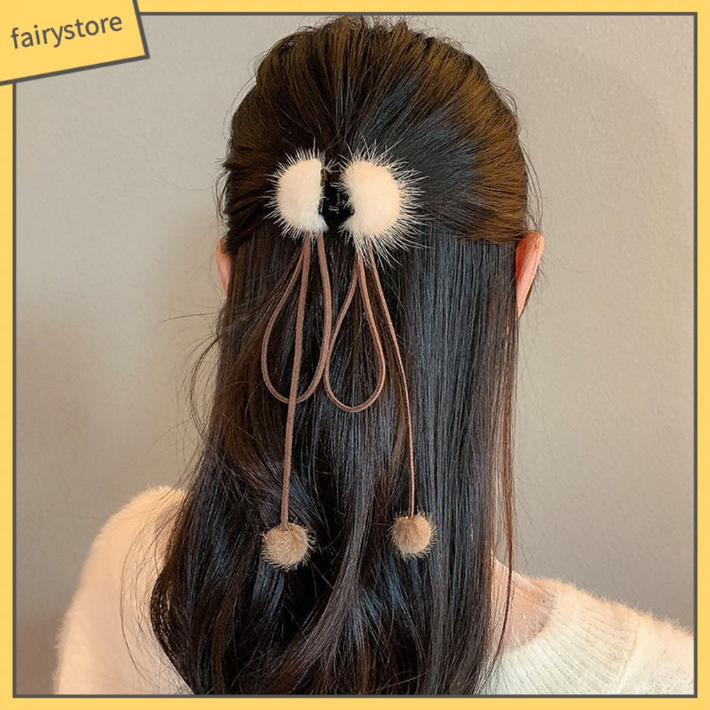 Kẹp Tóc Hình Chiếc Răng Nhỏ Đính Nơ Ruy Băng Phong Cách Hàn Quốc Cho Nữ