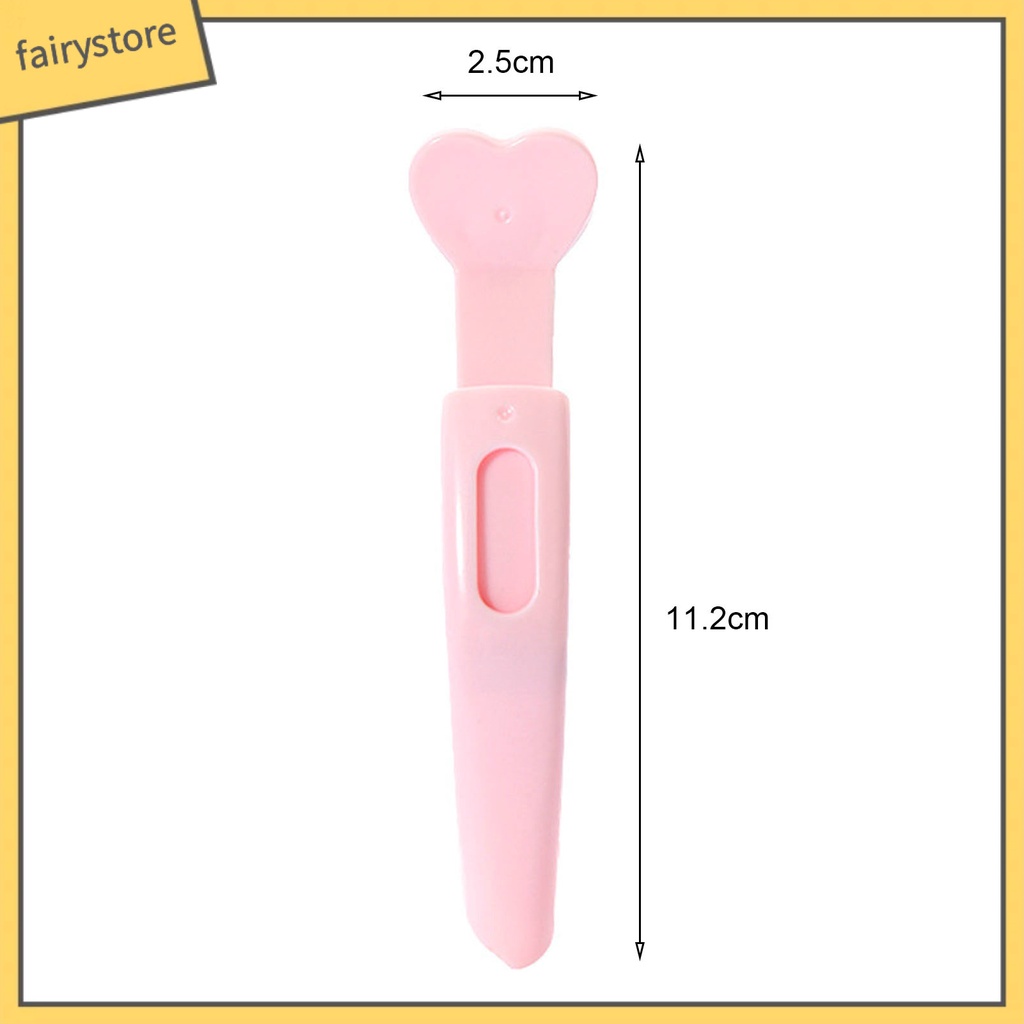 Set 2 Kẹp Tóc Răng Thưa Chống Trượt Màu Sắc Kẹo Ngọt Tạo Kiểu Tóc Dành Cho Salon