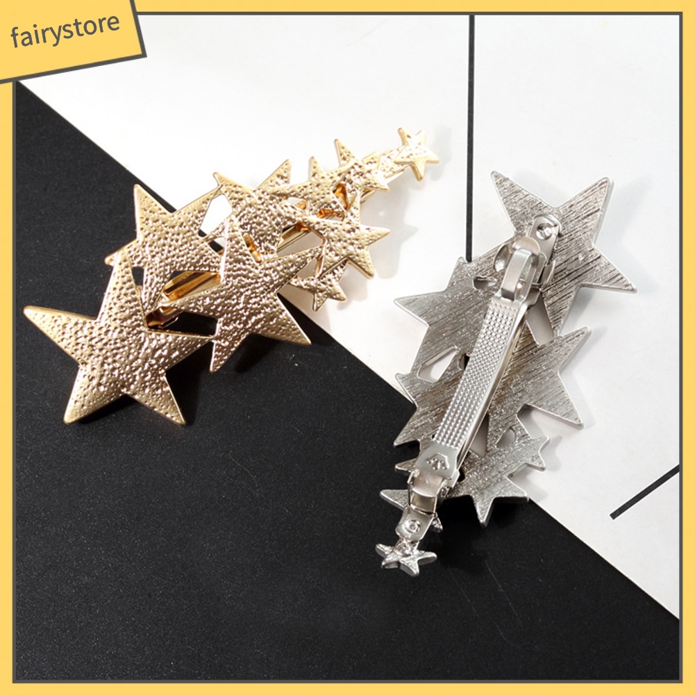 Kẹp Tóc Hình Ngôi Sao Nhiều Kiểu Dáng Thời Trang Cho Nữ