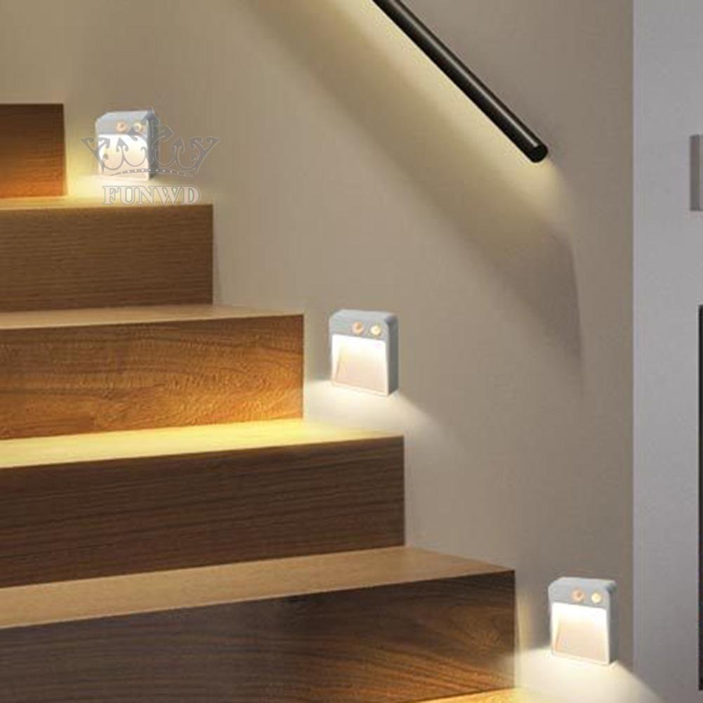 Đèn LED Ban Đêm Bằng Nhựa Màu Trắng Mới Tiện Lợi Dễ Sử Dụng