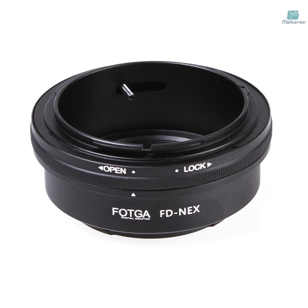 Fotga Adapter Mount Ring  for  FD Lens to  NEX E NEX-3 NEX-5 NEX-VG10