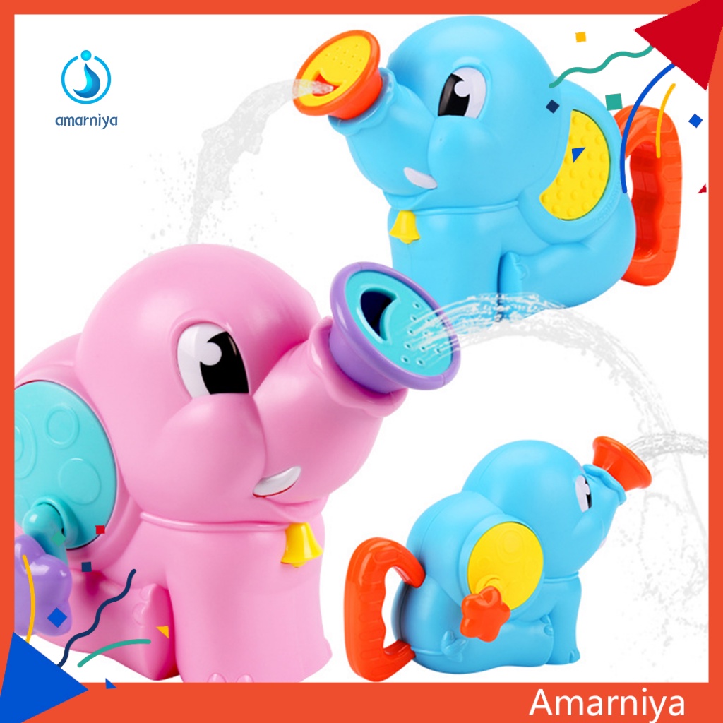 Đồ Chơi Phun Nước Trọng Lượng Nhẹ Hình Chú Voi Dễ Thương