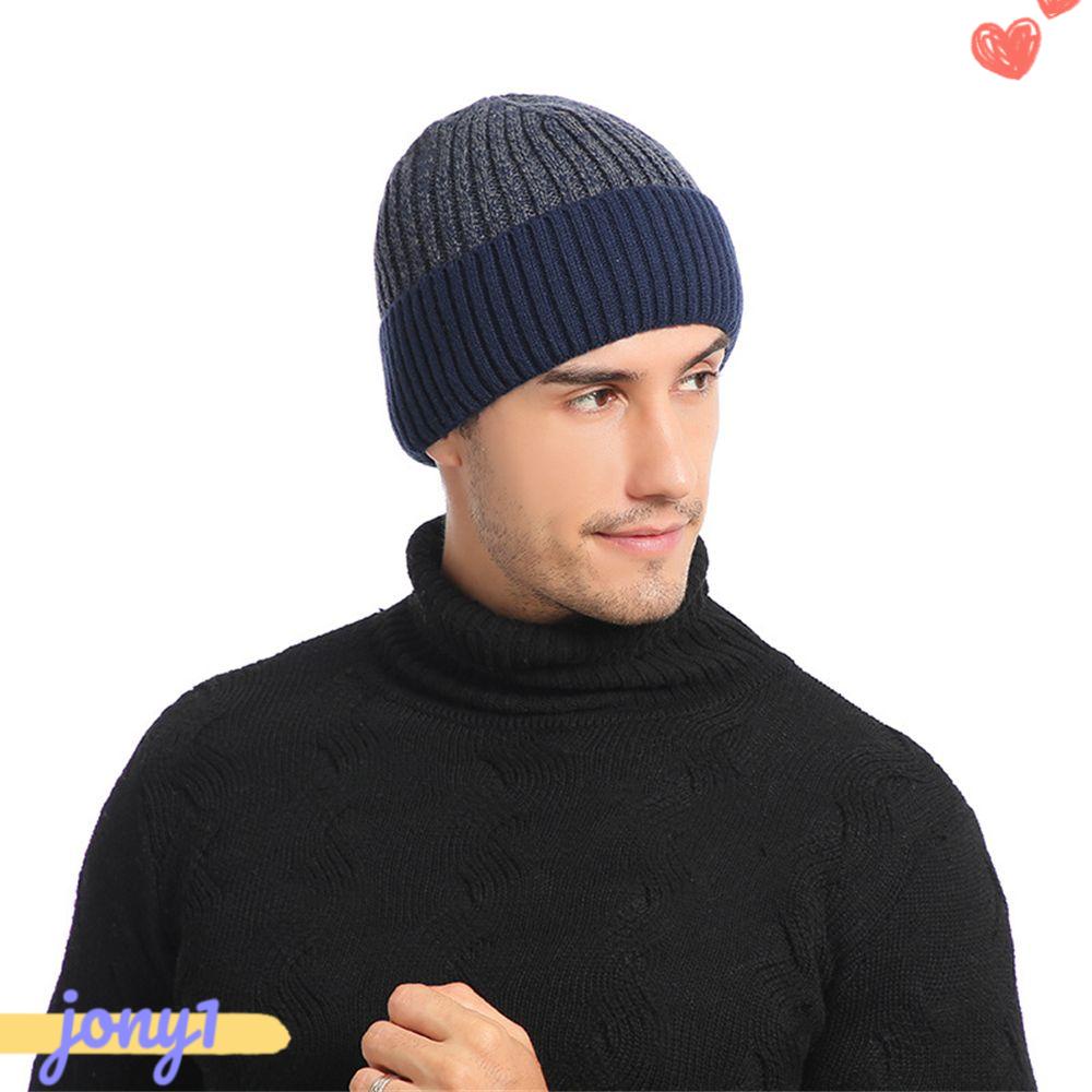 Mũ Len Beanie Hai Lớp Mềm Mại Giữ Ấm Mùa Đông