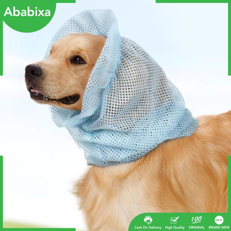 Khăn Quấn Tai Bằng Vải Thoáng Khí Dành Cho Thú Cưng