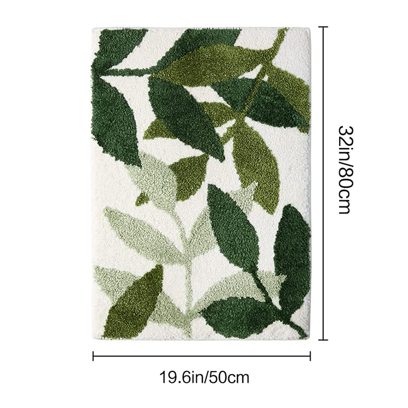 Thảm Chùi Chân Chống Trượt Thấm Hút Nước Tốt Tiện Dụng Cho Nhà Tắm