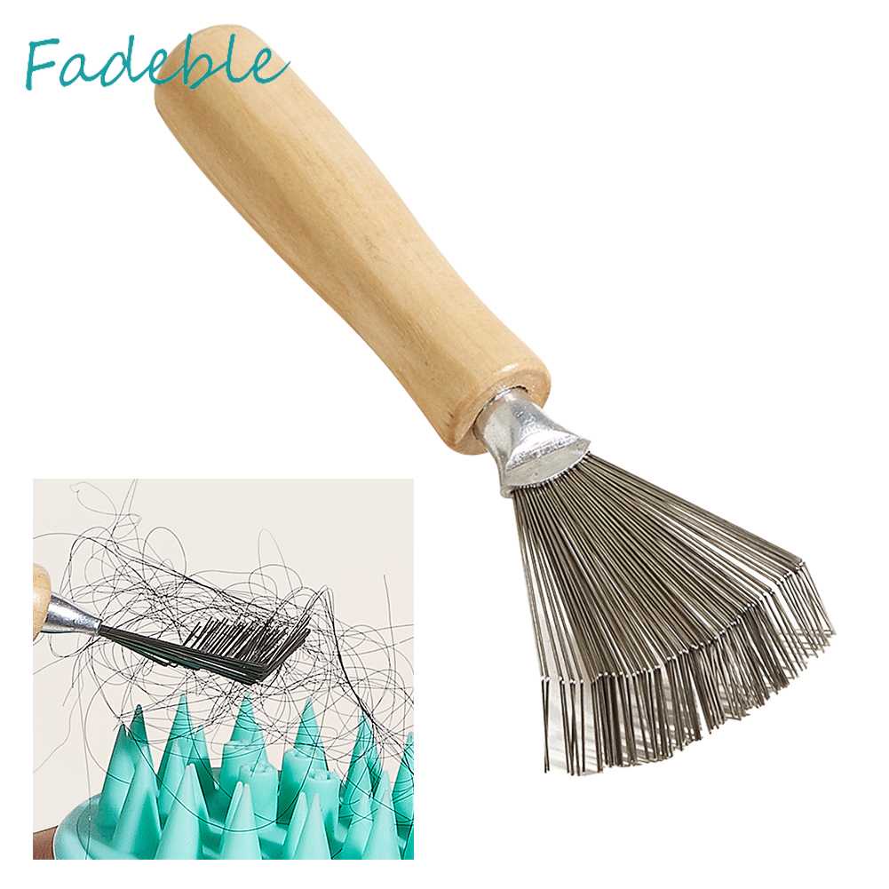 Dụng Cụ Vệ Sinh Lược Gỗ Có Thể Tháo Rời Tiện Dụng