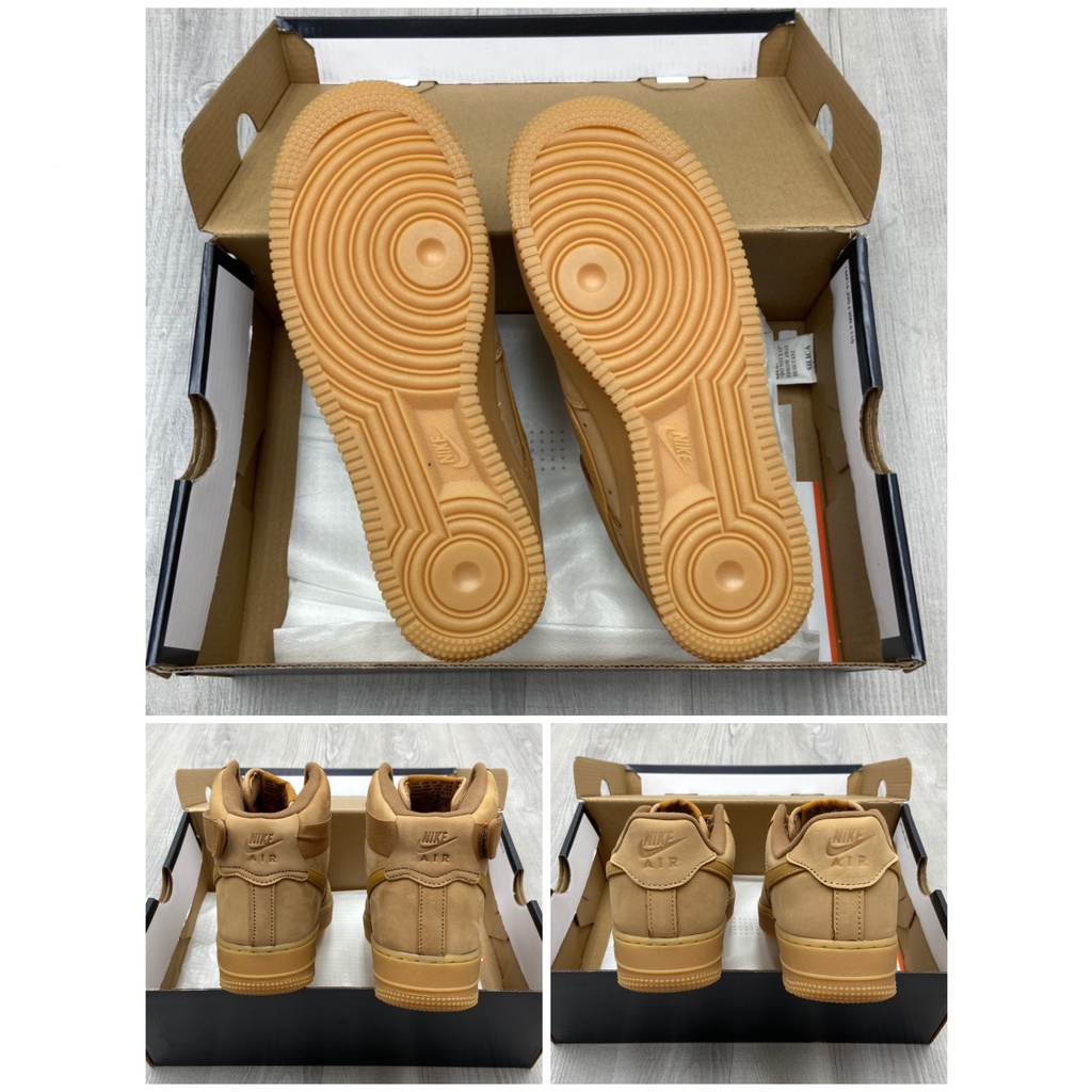 Giày Thể Thao Air Force One 1 High Flax AF1 CJ9178-200