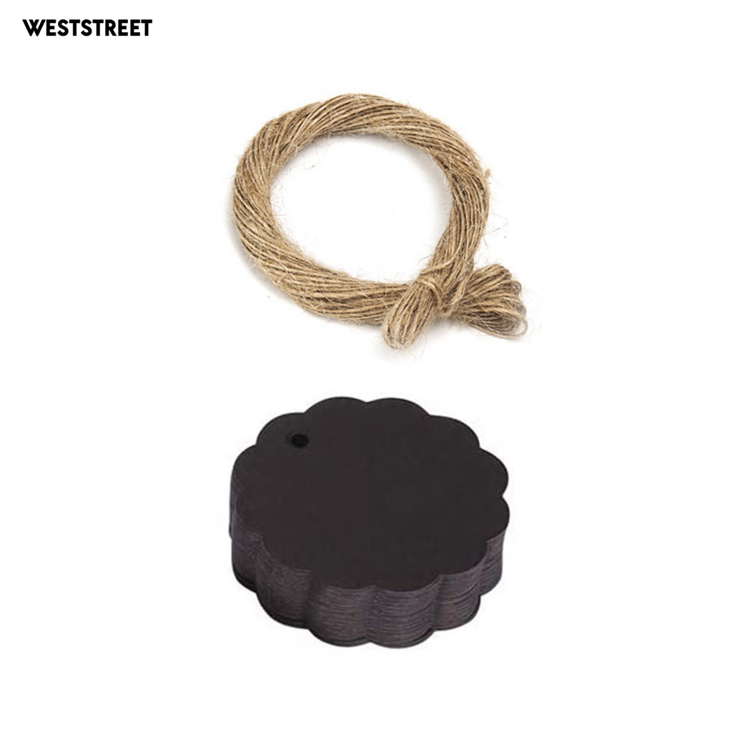 Bộ 100 Nhãn Treo Dùng Trang Trí Quà Tặng Đa Năng